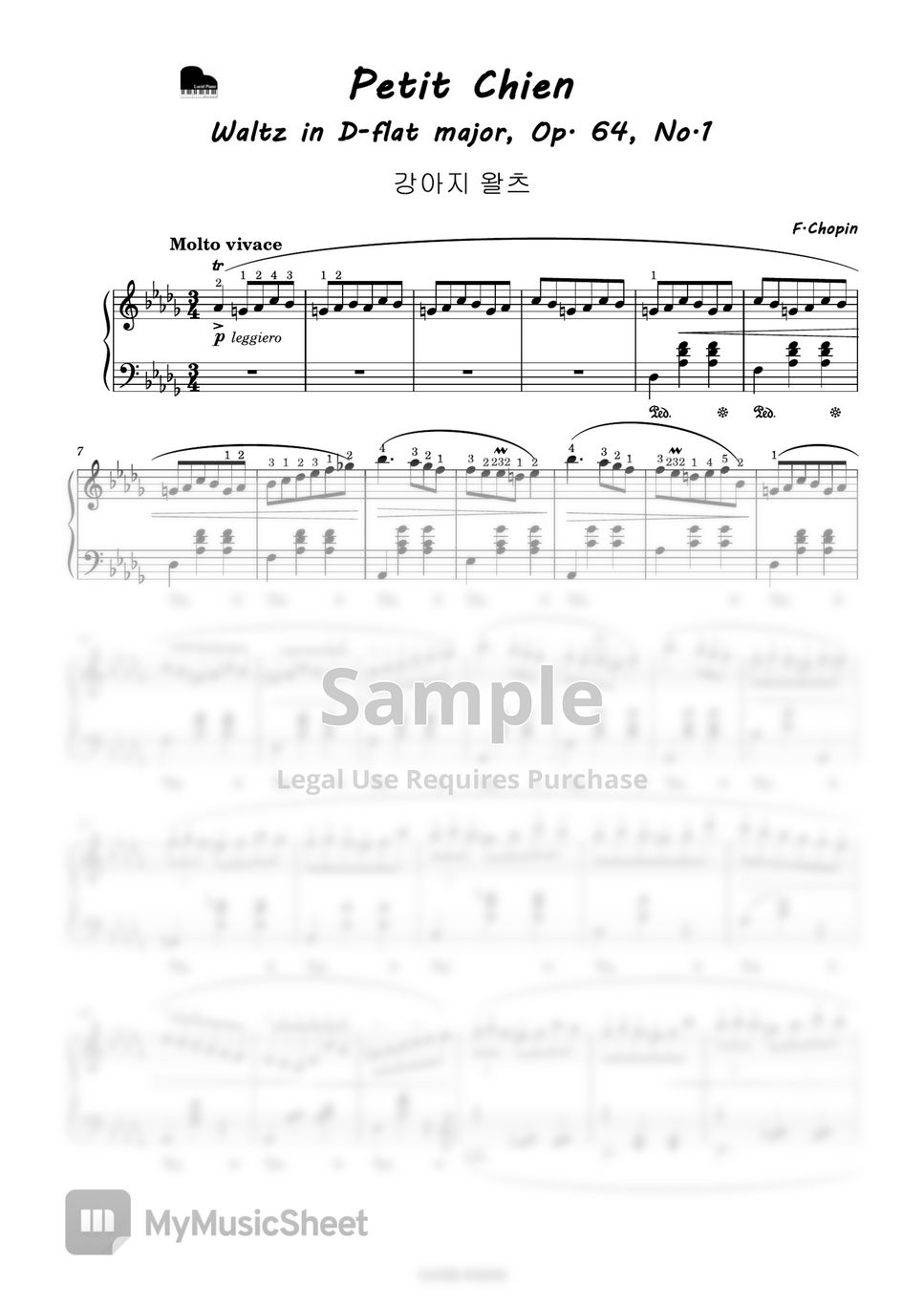 f-chopin-waltz-op-64-no-1-petit-chien-sheets-by