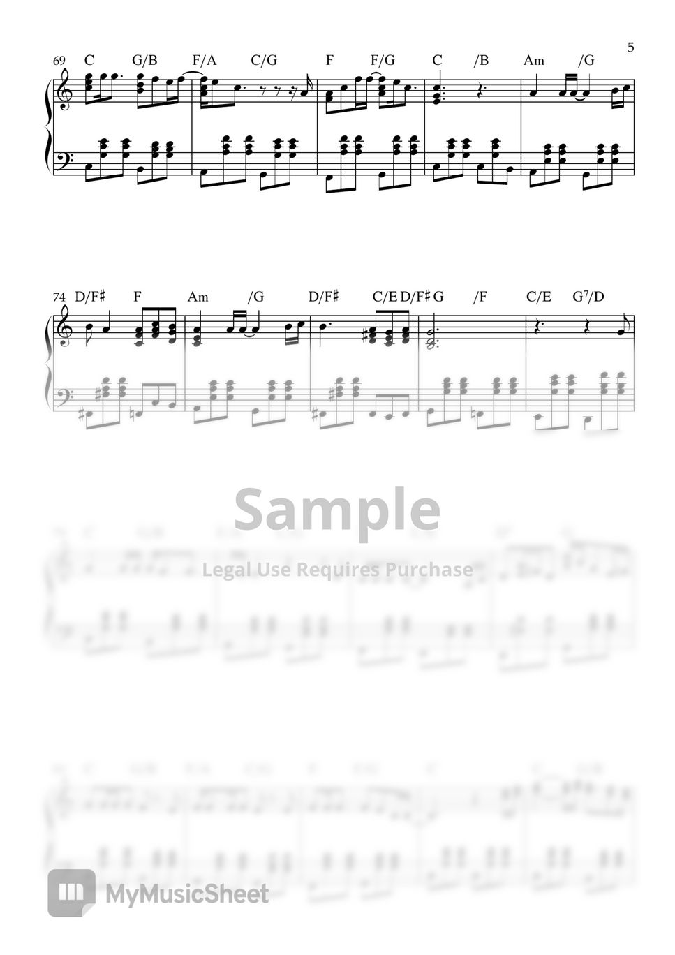 Billy Joel - Piano Man (Pop / Chords / solo piano) by LamiPiano