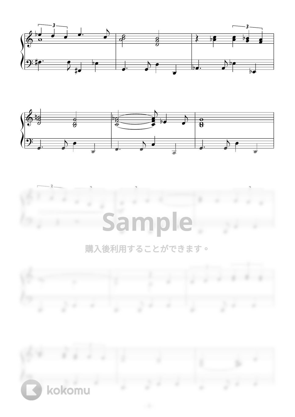 コール・ポーター - ビギン・ザ・ビギン 楽譜 by Peony