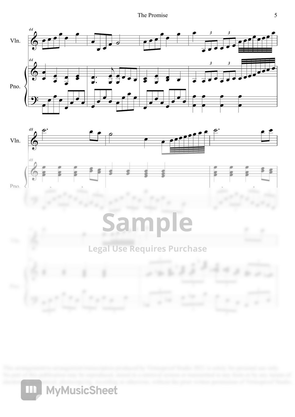 赤ヘル追撃譜 Days of elijah - Robin Mark Sheet Music for Violin (Solo