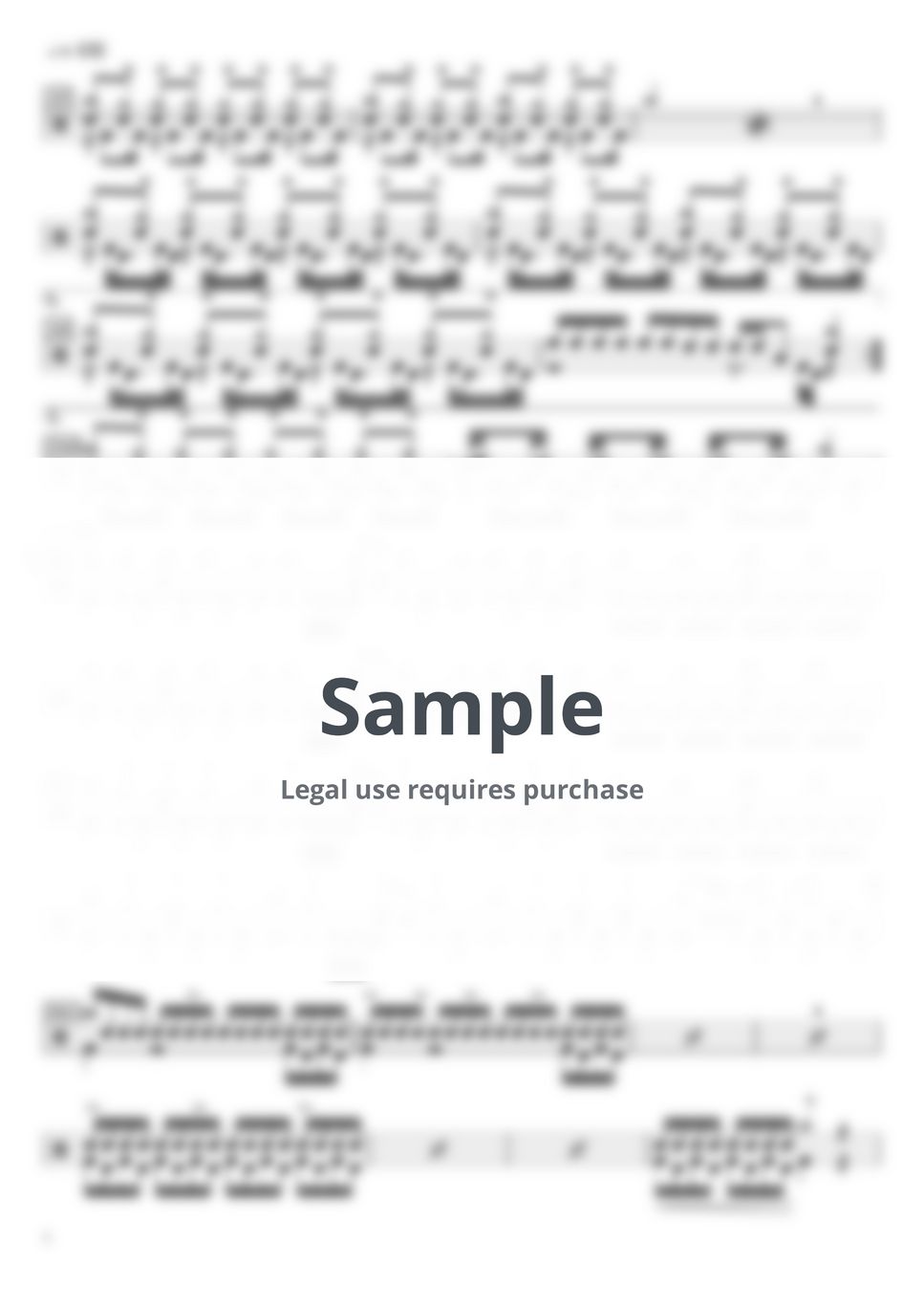 Bullet For My Valentine - Waking The Demon ドラム楽譜PDF