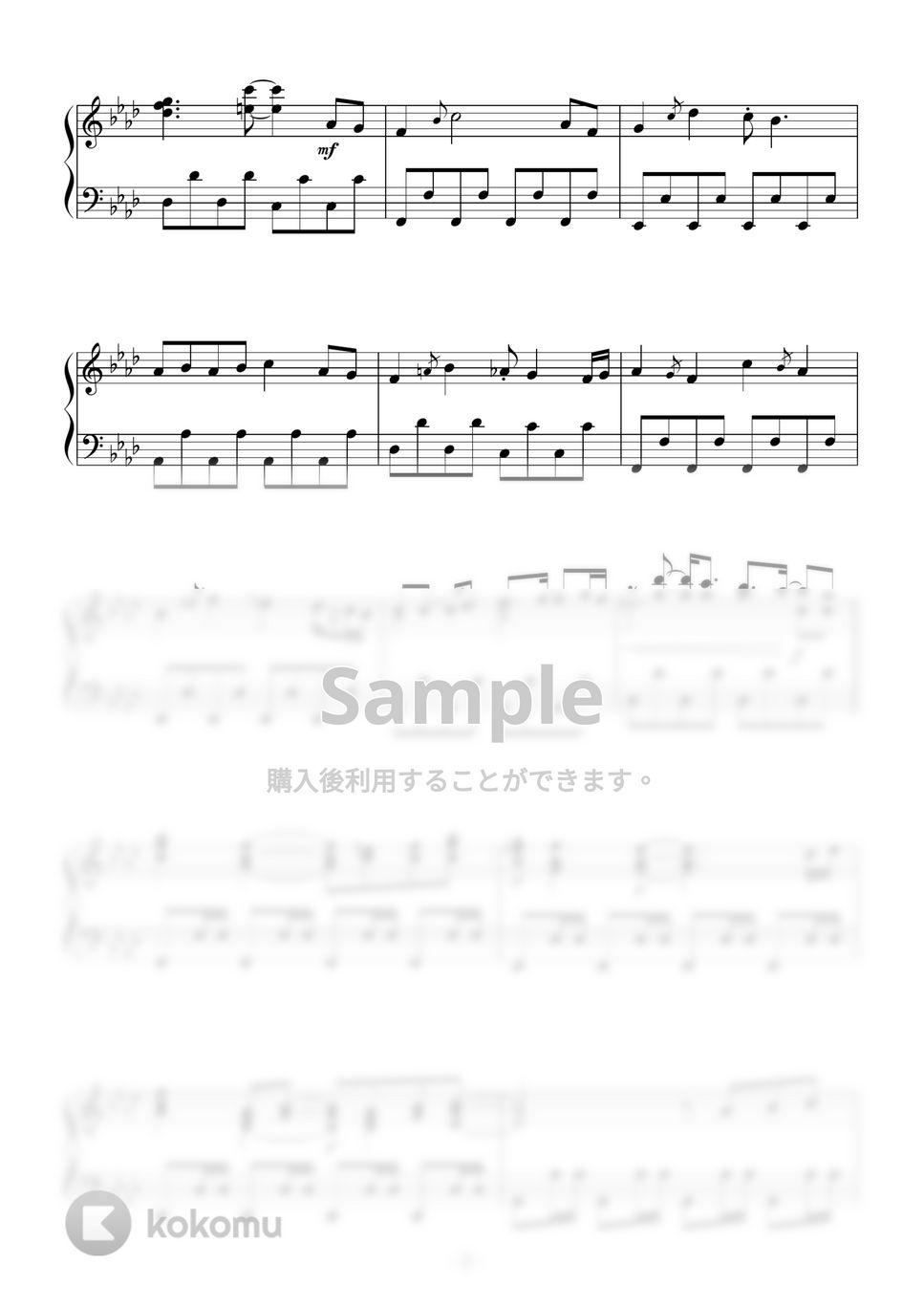 アニメ『名探偵コナン』OP - 「名探偵コナン」メイン・テーマ ピアノ