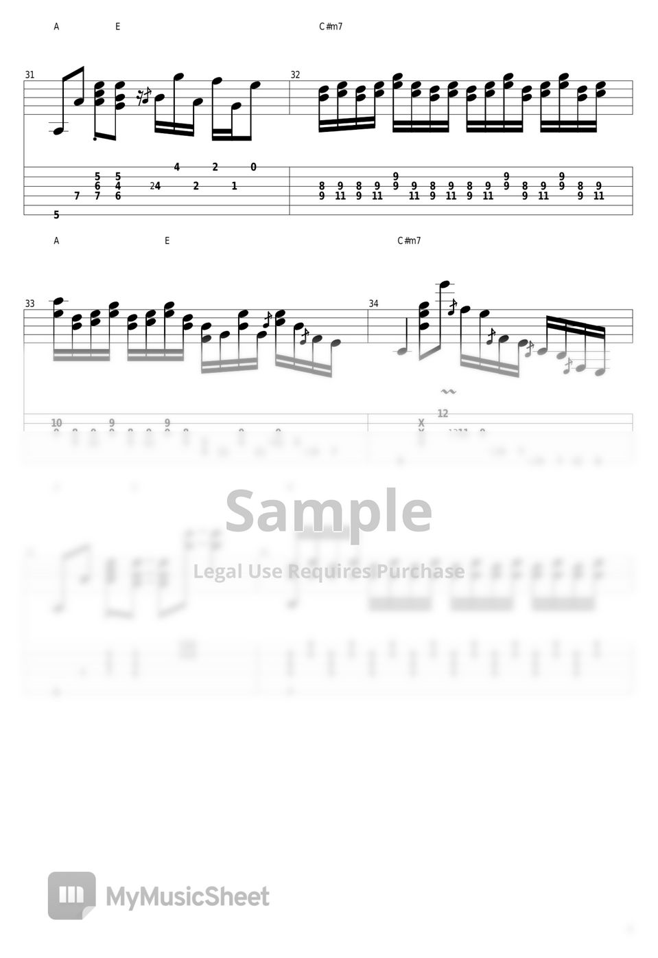 John Mayer - Slow Dancing In A Burning Room by guitar cover with tab