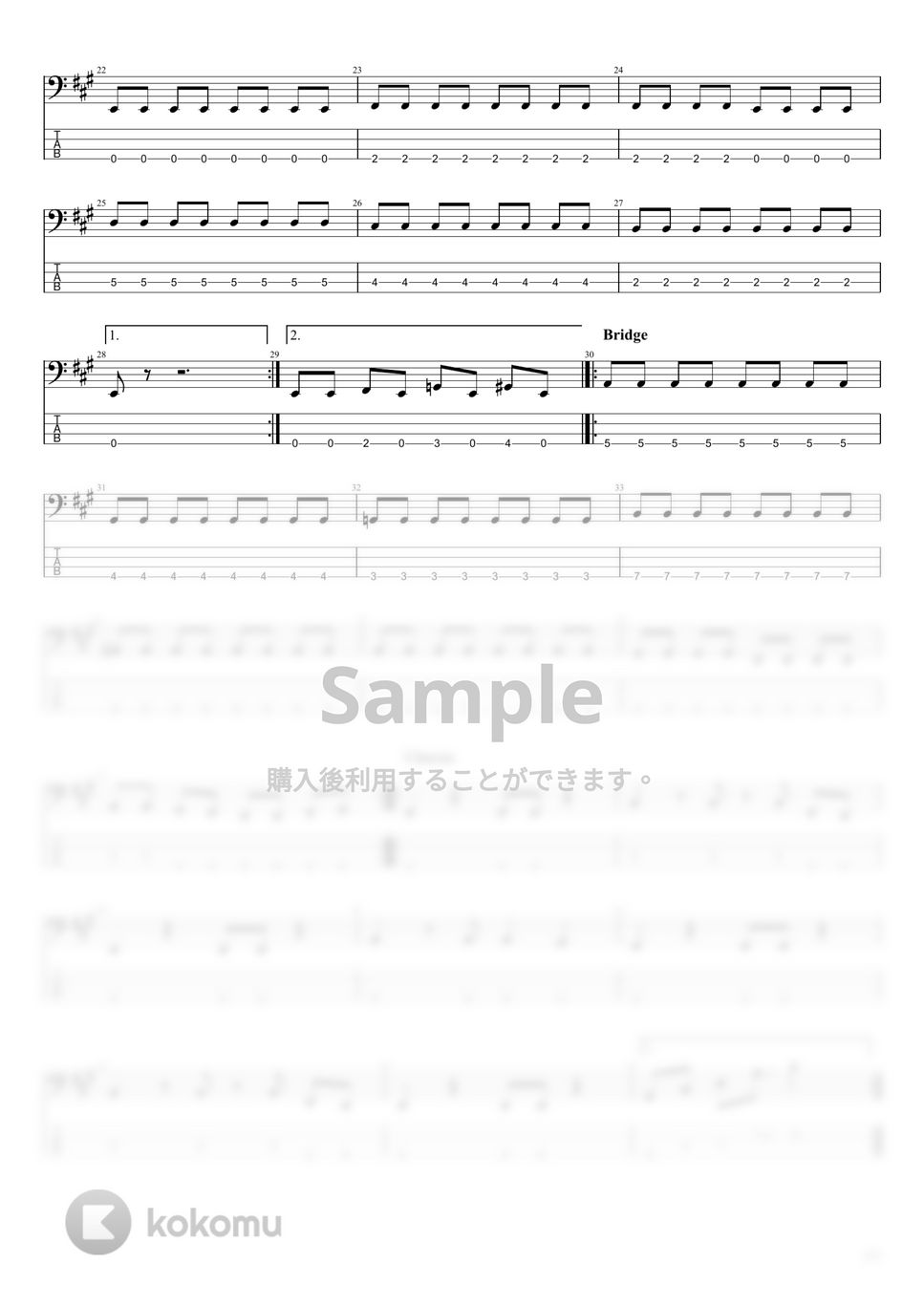 BOOWY - BOOWY楽譜集Vol.1 (15曲) by まっきん