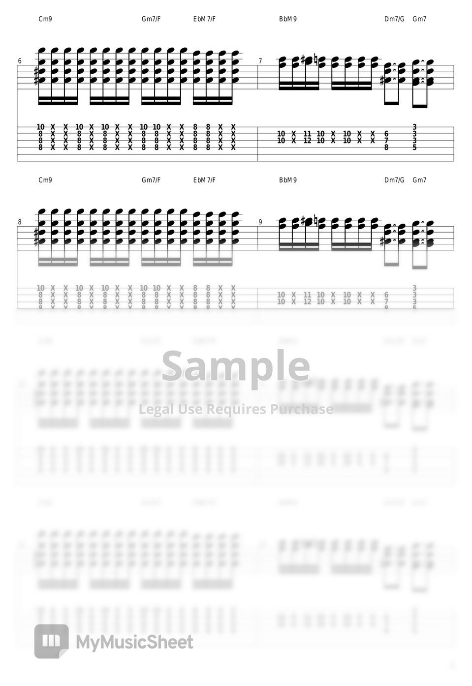 山下達郎 - Music Book by guitar cover with tab