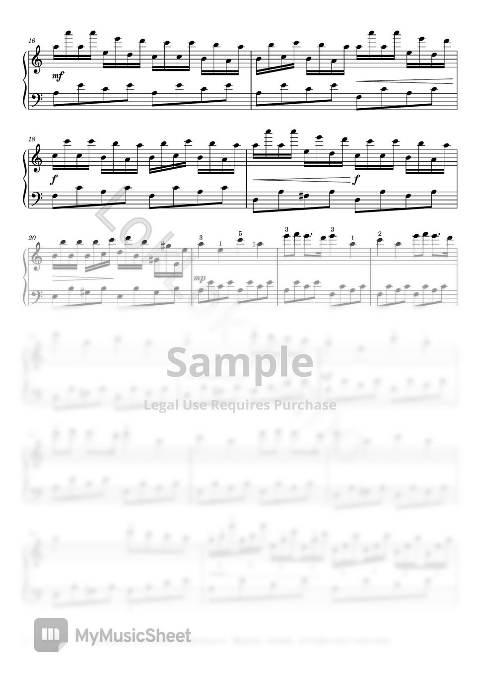 Oskar Schuster Damascus Sheets by LokLok Piano