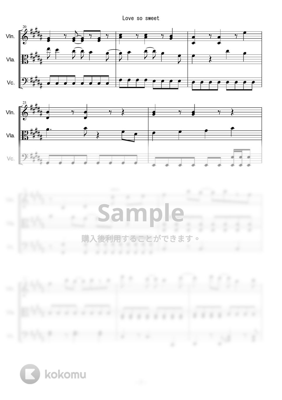 嵐 - Love so sweet by PANDAYA