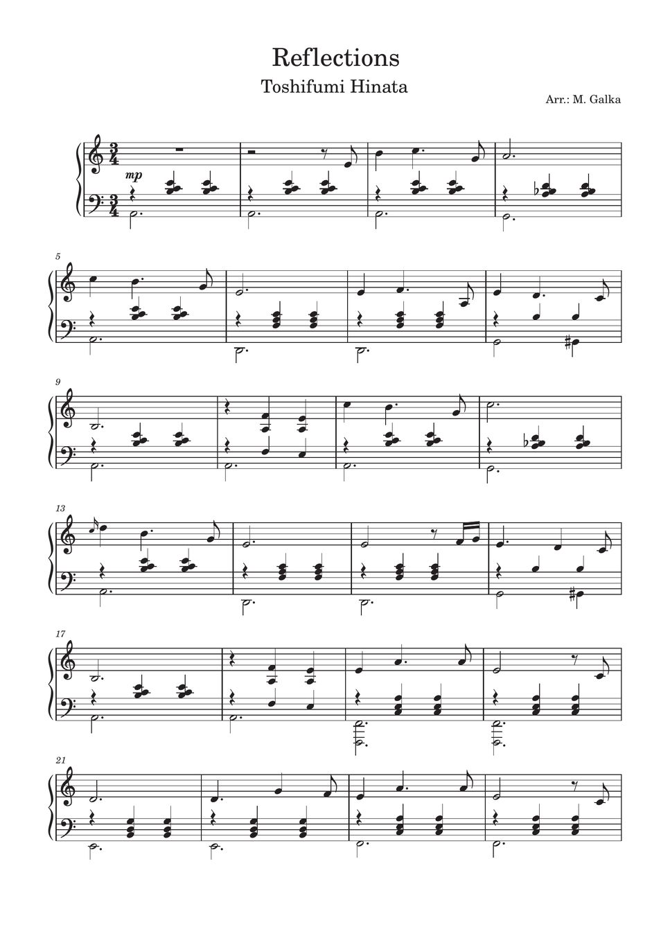 Reflection piano. Toshifumi Hinata. Reflection Toshifumi Hinata Ноты для фортепиано. Reflection Ноты на пианино Hinata. Reflections Toshifumi Hinata.