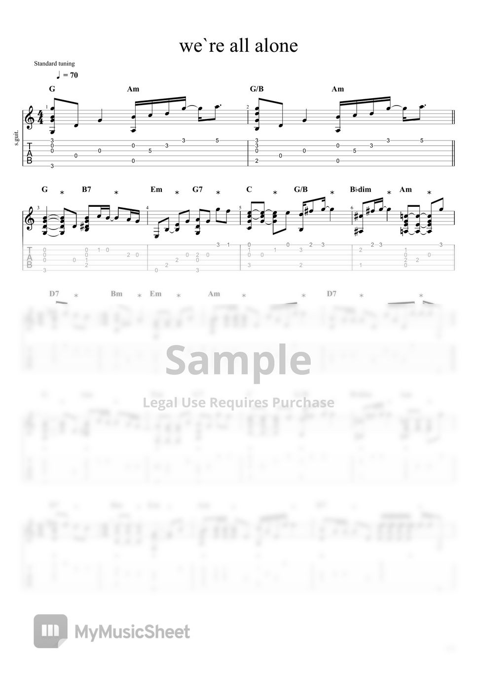 boz-scaggs-we-re-all-alone-fingerstyle-solo-guitar-sheets-by-shuji