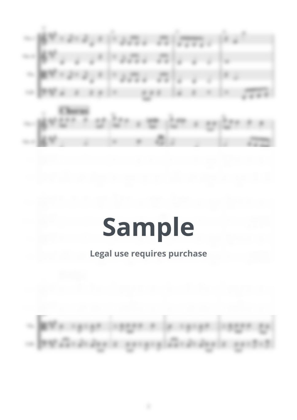 Sam Smith - Unholy (for string quartet Score+Parts) by ScoreProduction