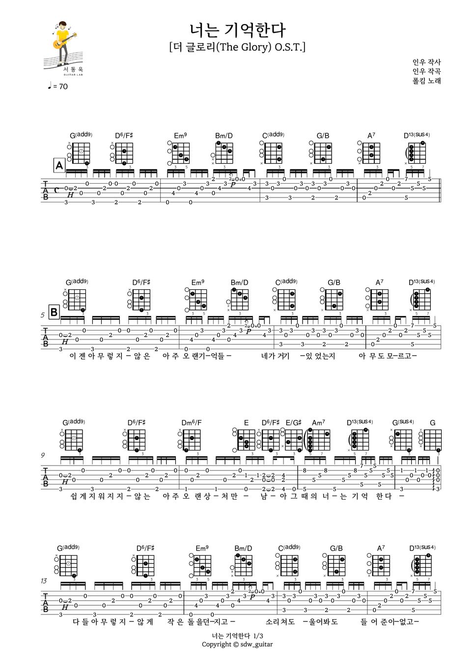 May Ninth Guitar Tab