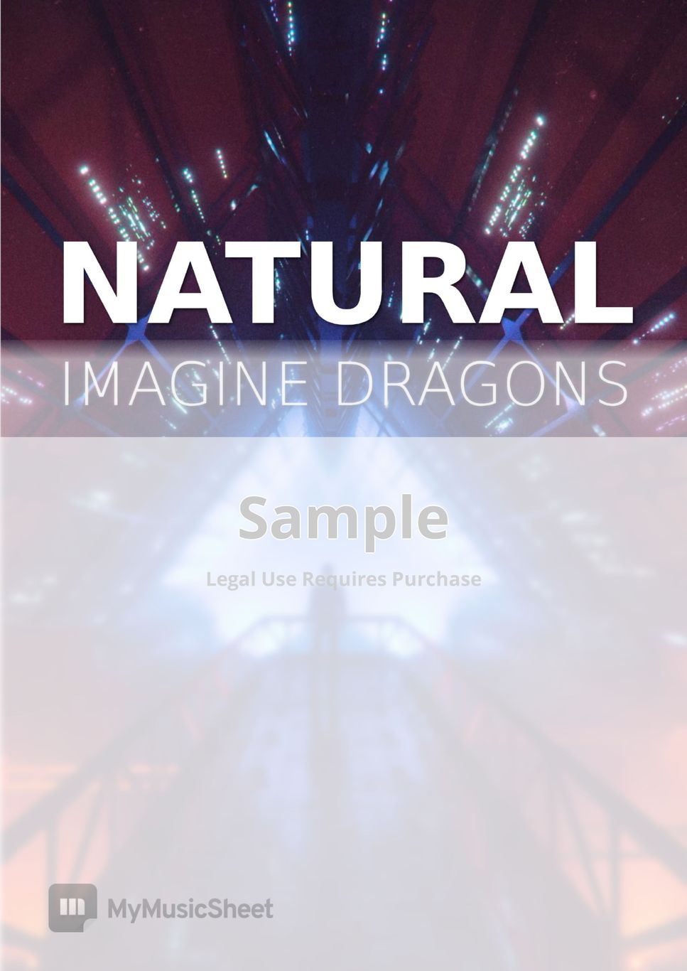 Imagine Dragons - Natural (for Piano Solo)