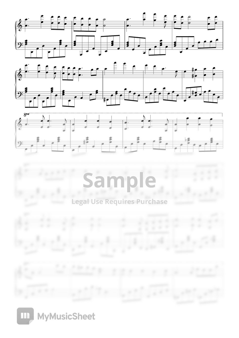 Deemo - Sandglass (Piano) by rainhouse