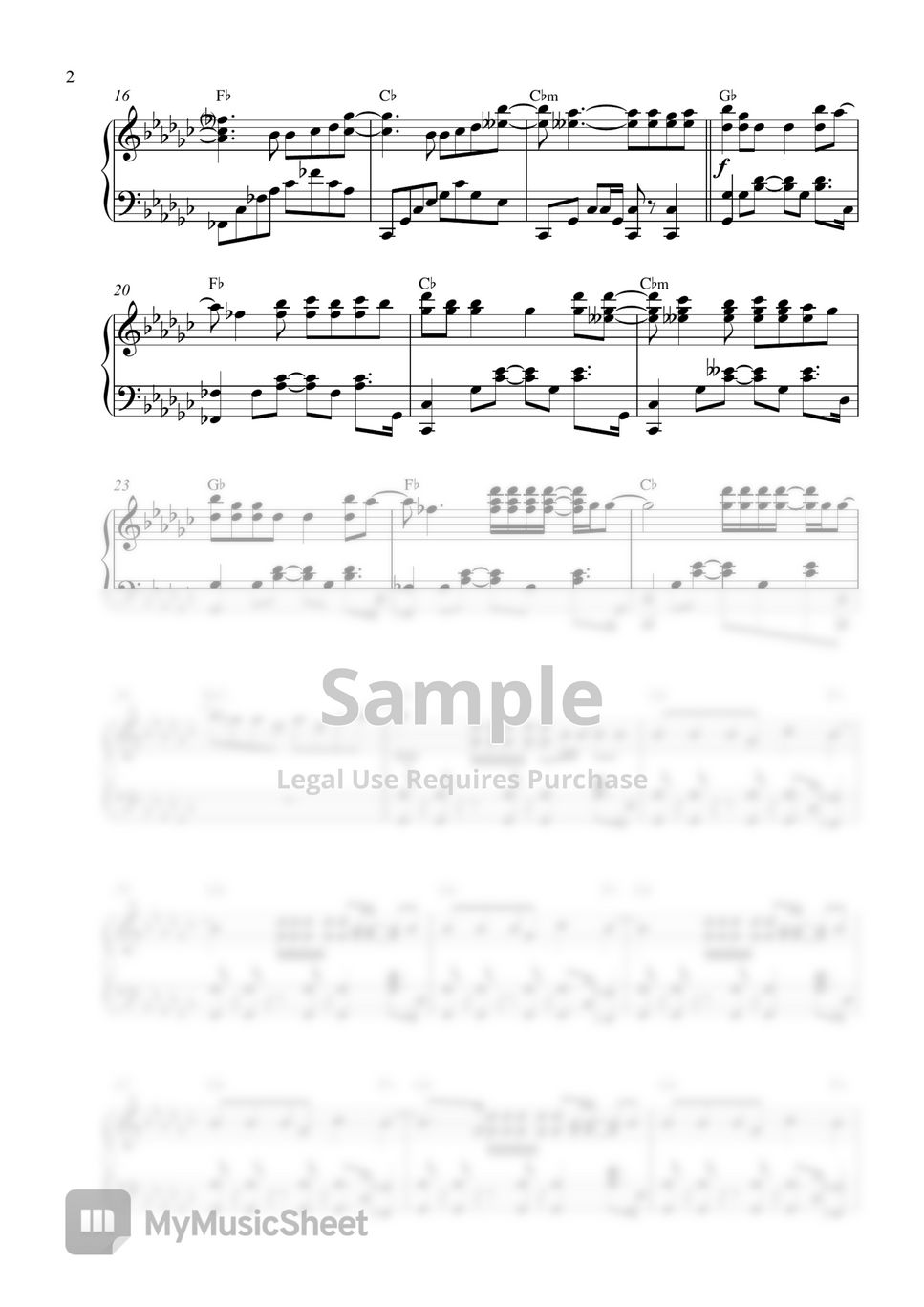 TWICE - SCIENTIST (2 PDF: Original Key Gb & Easier Key G) by Pianella Piano