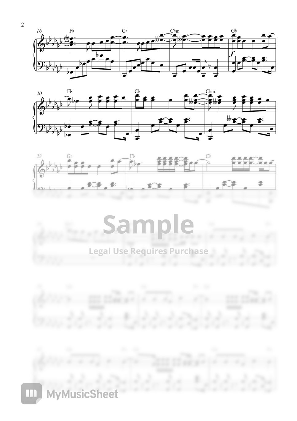 TWICE - SCIENTIST (2 PDF: Original Key Gb &amp; Easier Key G) by Pianella Piano