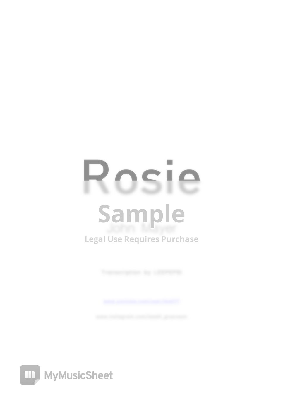 john-mayer-rosie-hoja-by-leepepsi