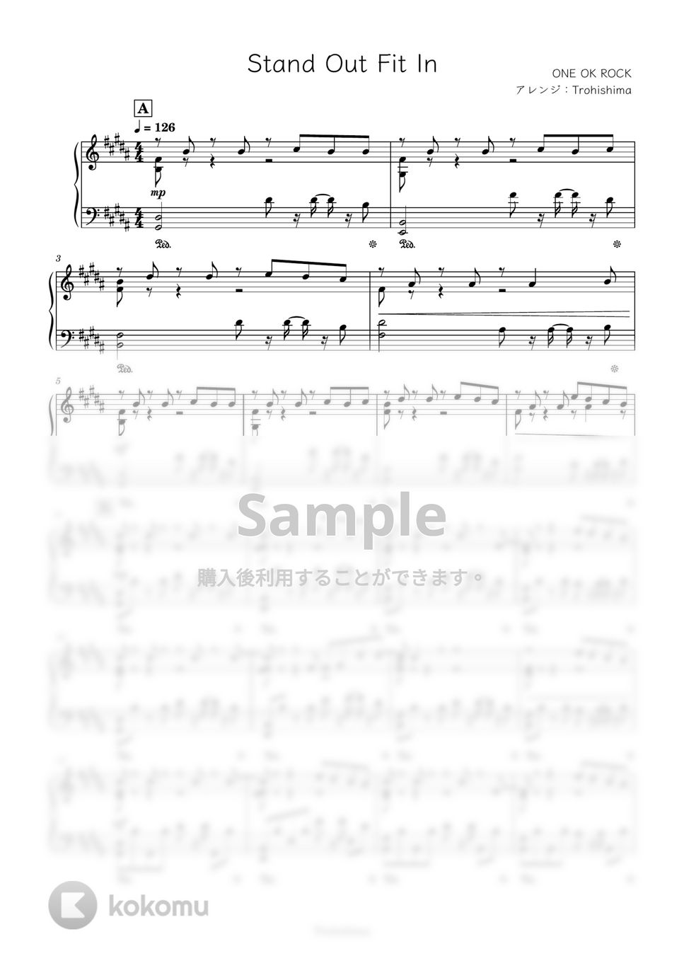 ONE OK ROCK - Stand Out Fit In (CM「HondaJet」) by Trohishima