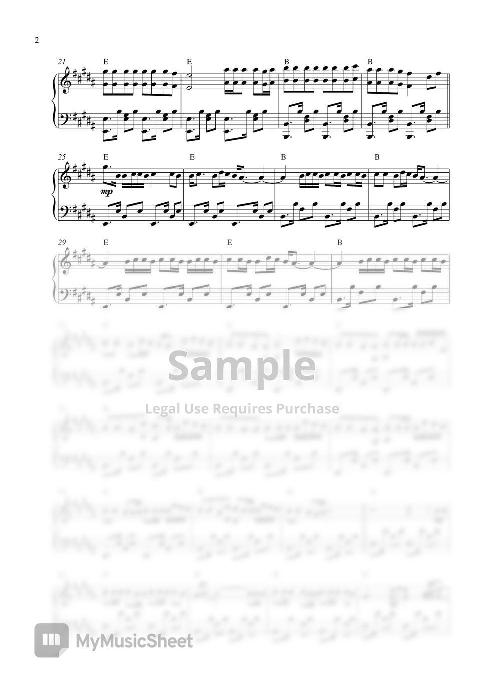 Calm Down (feat. Selena Gomez) - Rema Sheet music for Piano (Solo) Easy