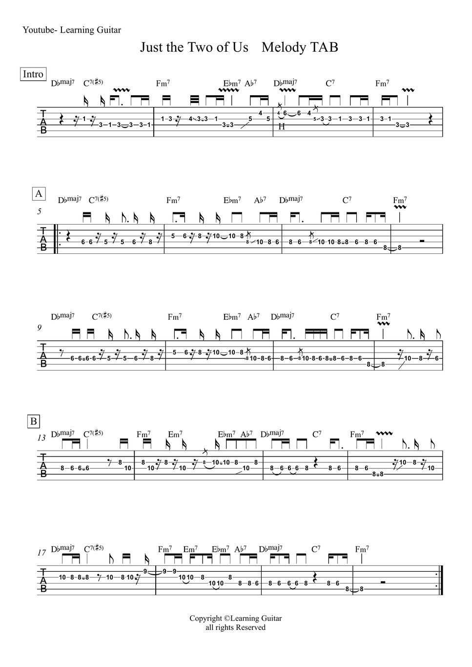 two of us guitar chords