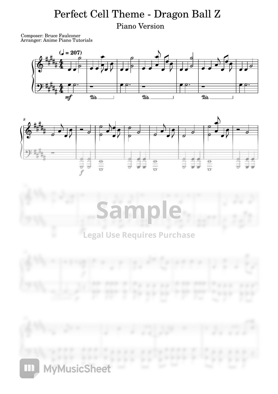 Play Opening Theme (Dragon Ball) Music Sheet