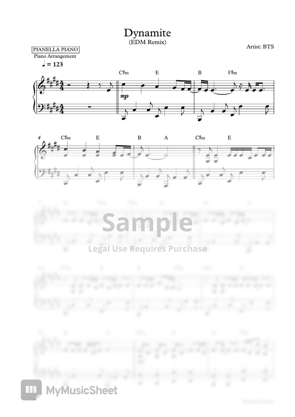 bts-dynamite-edm-remix-piano-sheet-sheets-by-pianella-piano