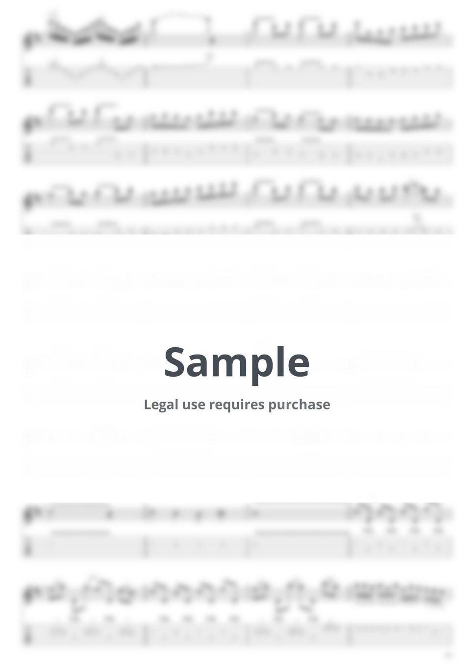 JerryC - Canon Rock Full Guitar Score TAB  JerryC (TAB PDF &amp; Guitar Pro files.（GPX）) by Technical Guitar