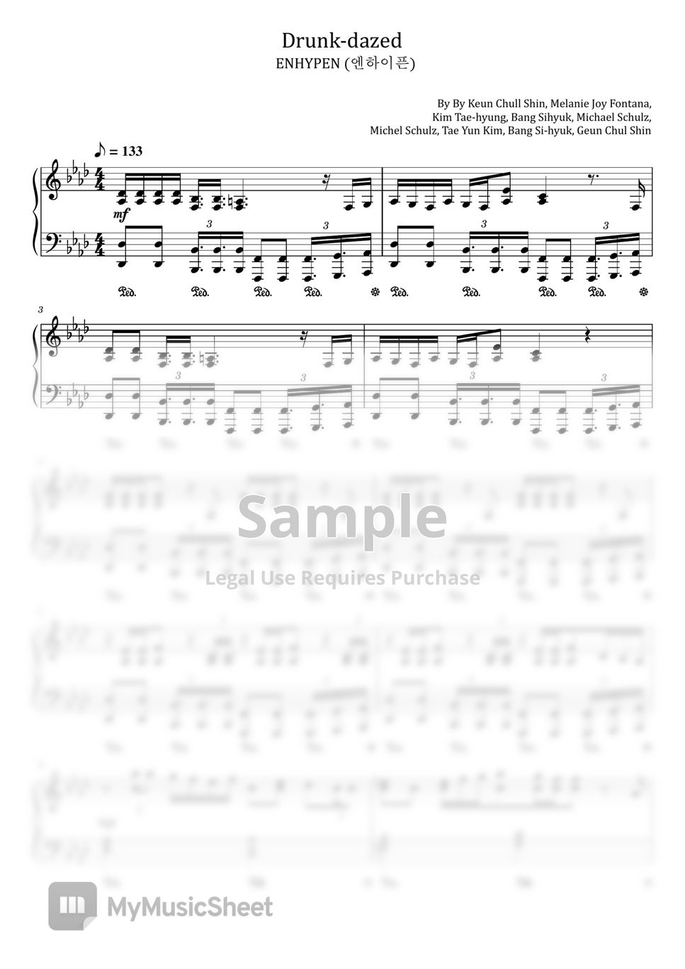 Keun Chull Shin, Melanie Joy Fontana, Kim Taehyung, Bang Sihyuk