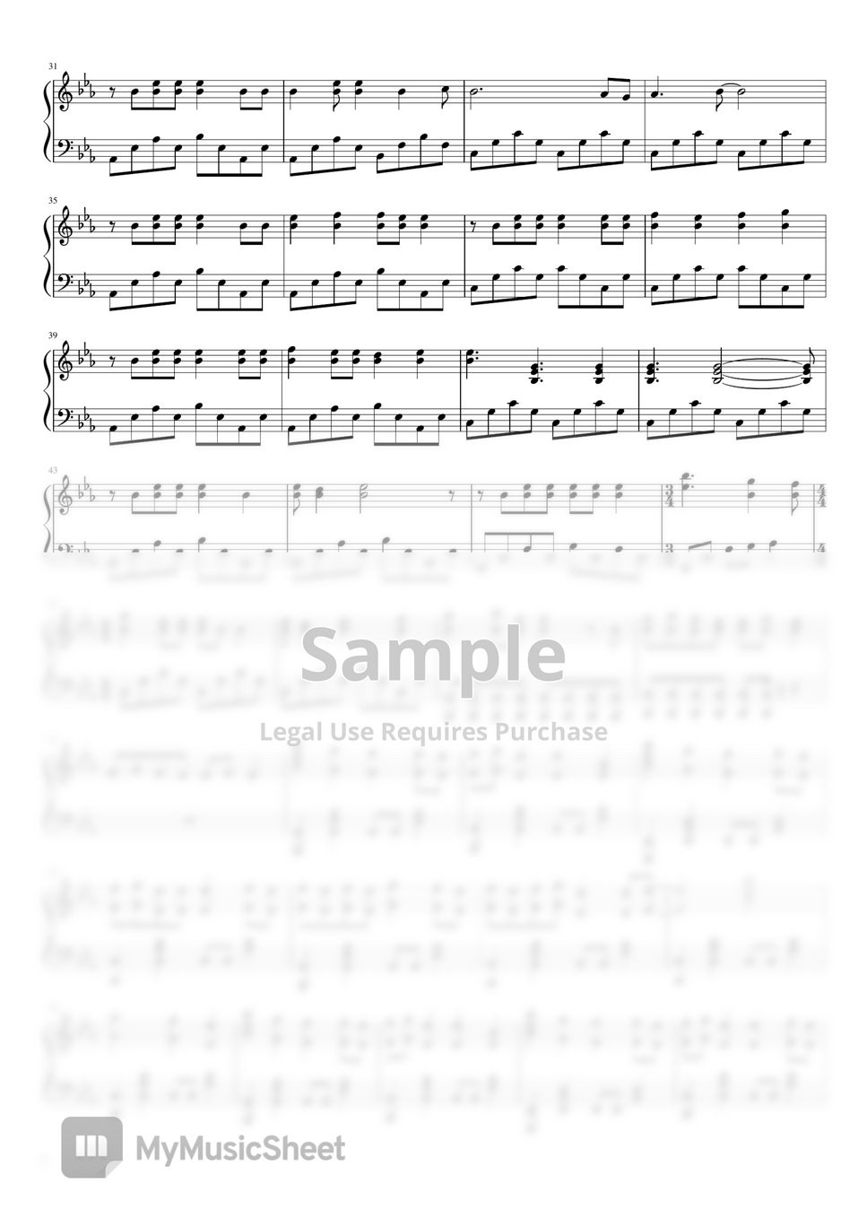 One Ok Rock - キミシダイ列車 Sheet Music by Leisure Piano Sheets