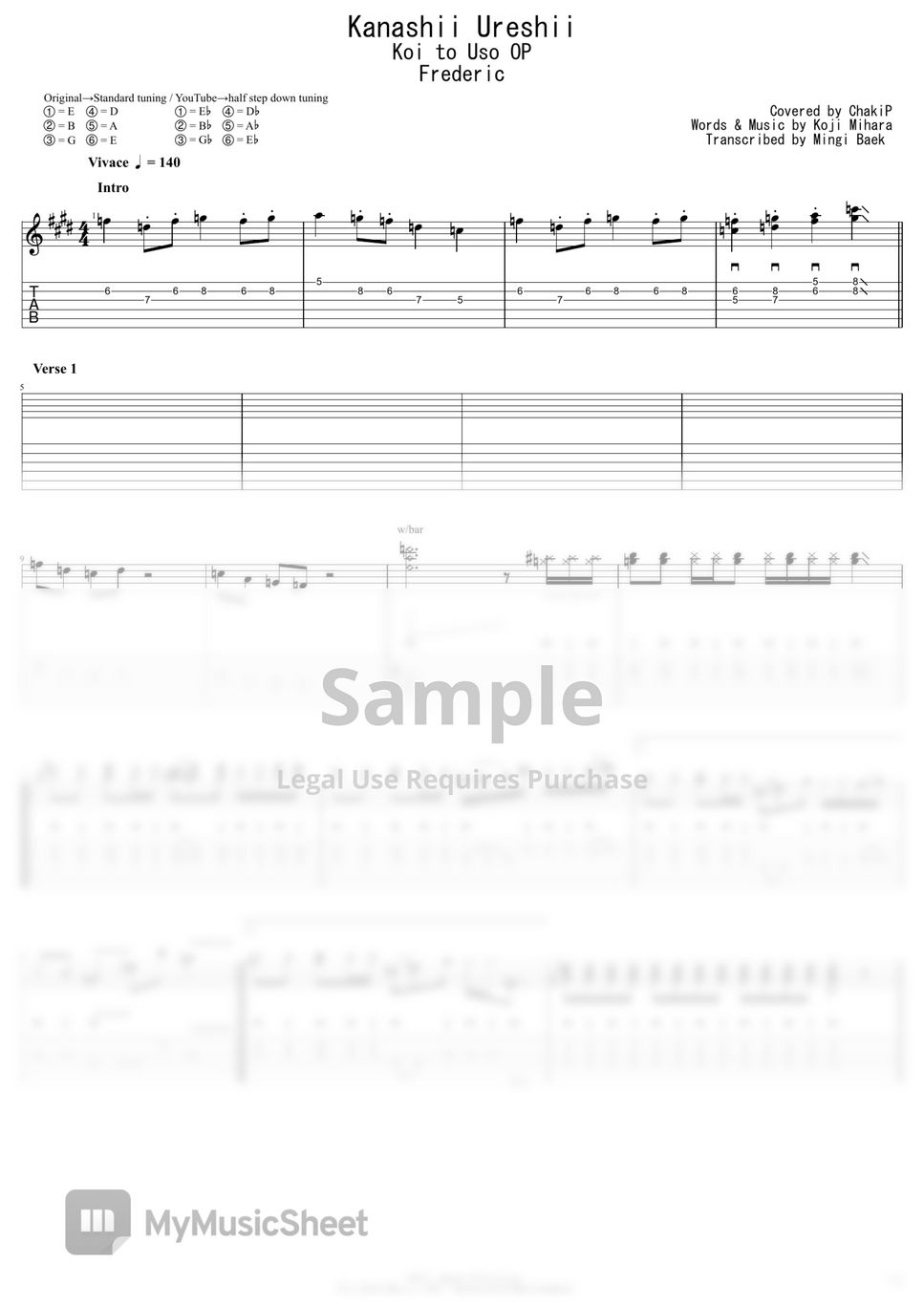 Koi to Uso - Kanashii Ureshii by ChakiP