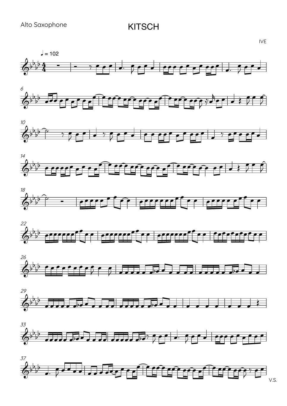 IVE KITSCH Sheets by JL