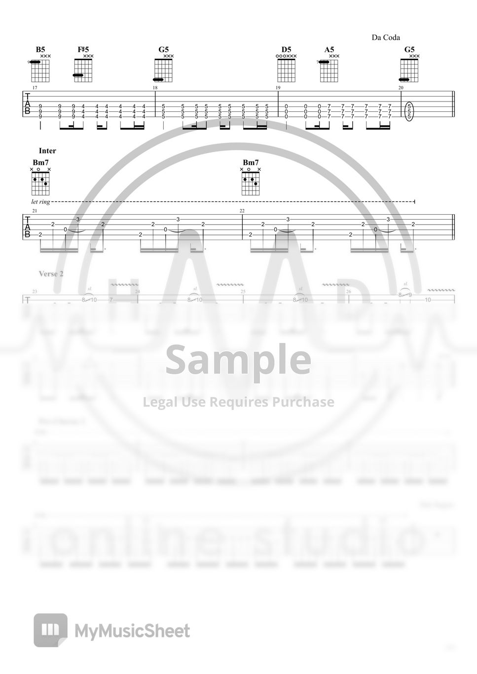 TRASH - 重感情的廢物 (Guitar) by HMD online studio