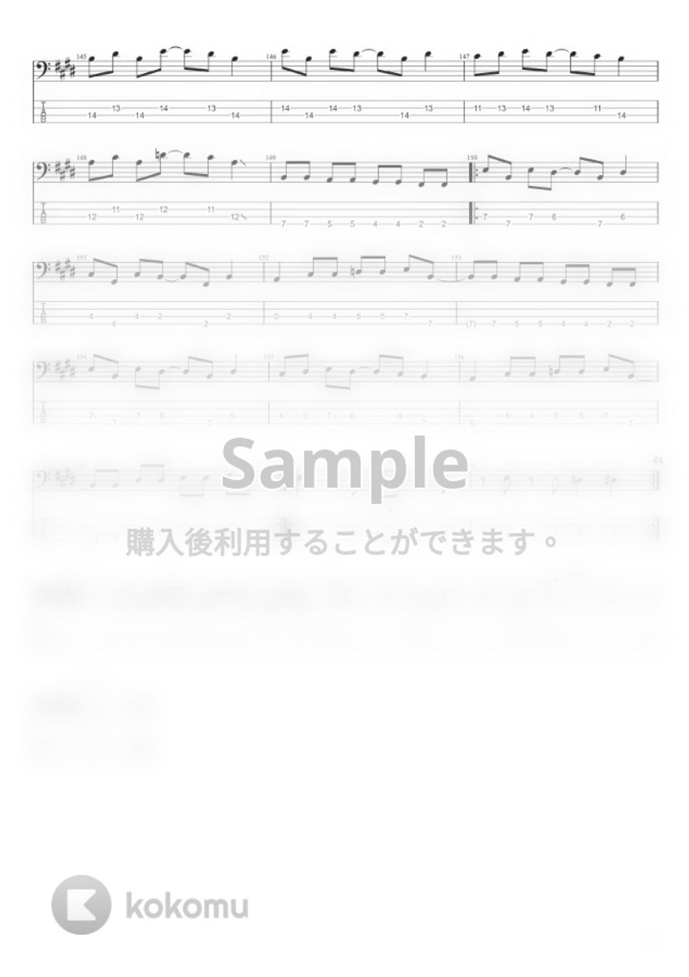 バンドスコア】FEELIN' SATISFIED / ZIGGY 提供:シンコー