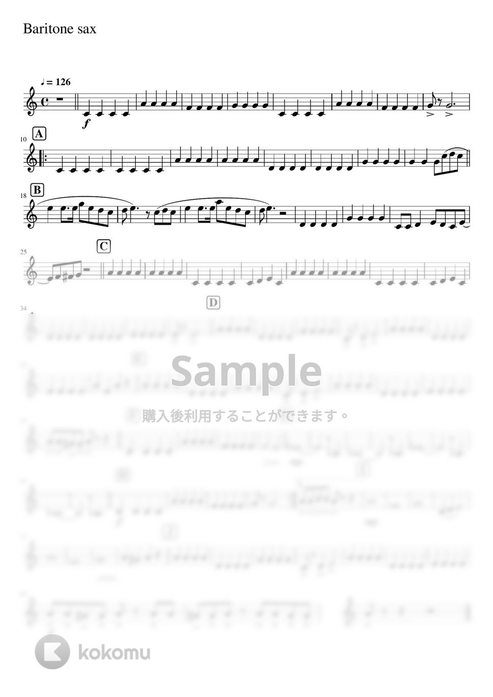 おジャ魔女どれみ - おジャ魔女カーニバル!! (吹奏楽少人数) by orinpia music