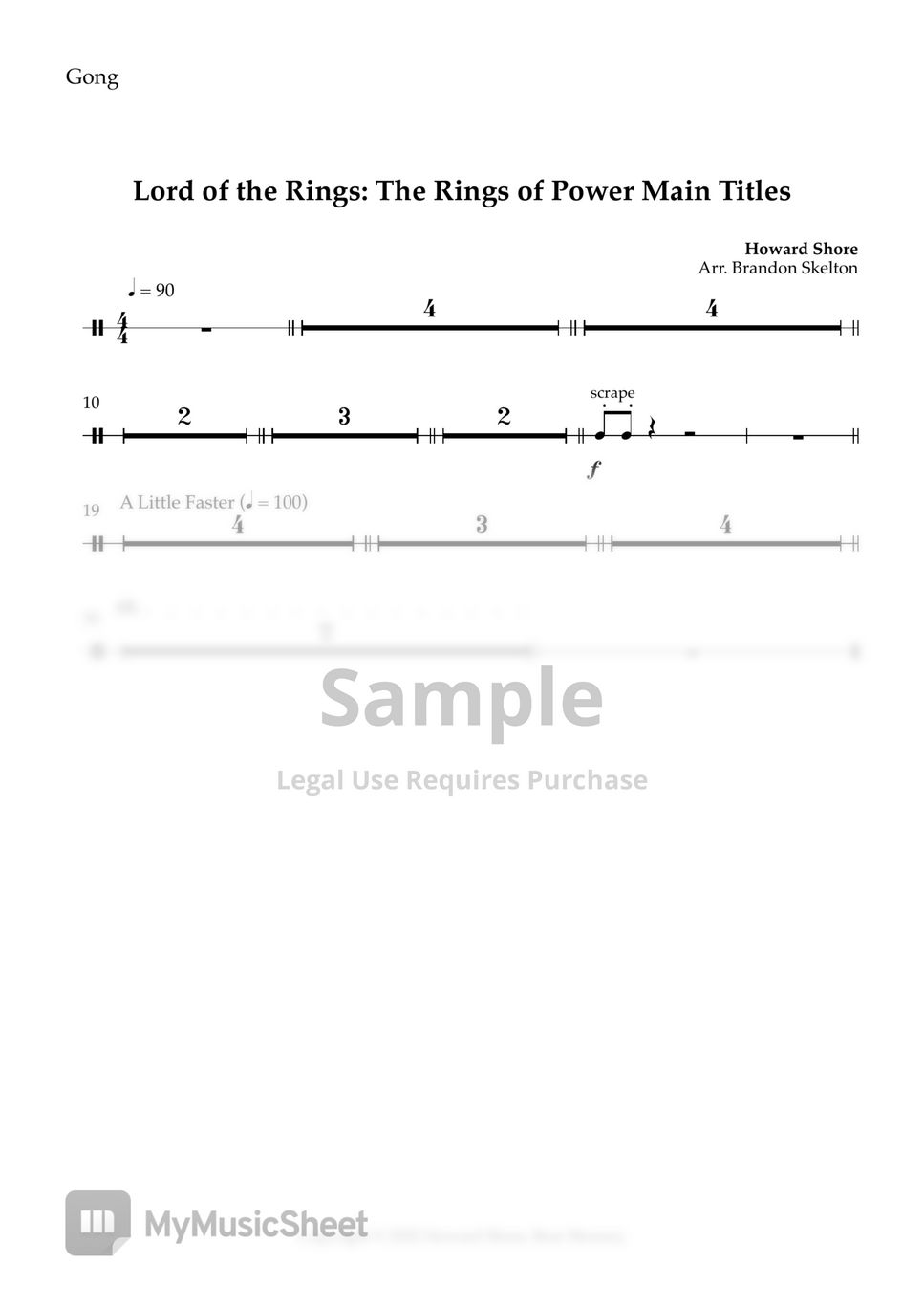 Howard Shore The Lord of the Rings The Rings of Power Main Title