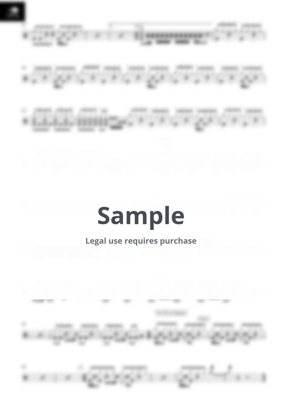 Hillsong - Hosanna by Drum Sheet MX