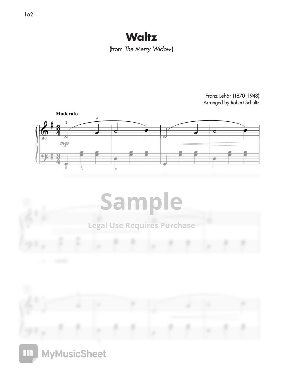 Artist - Waltz from The Merry Widow.pdf 악보 by Artist