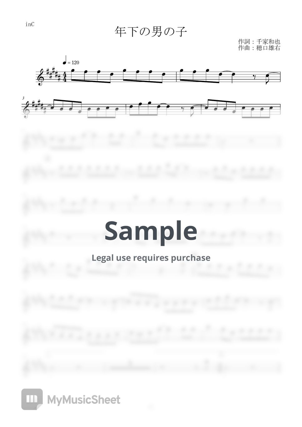 candies My Younger Boyfriend (inC) Sheets by Hamanasu