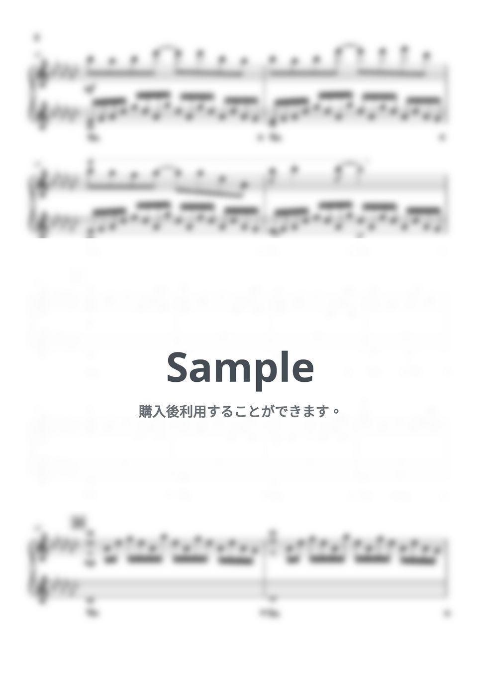 横山克 - アゲイン (四月は君の嘘) by Piano Lovers. jp