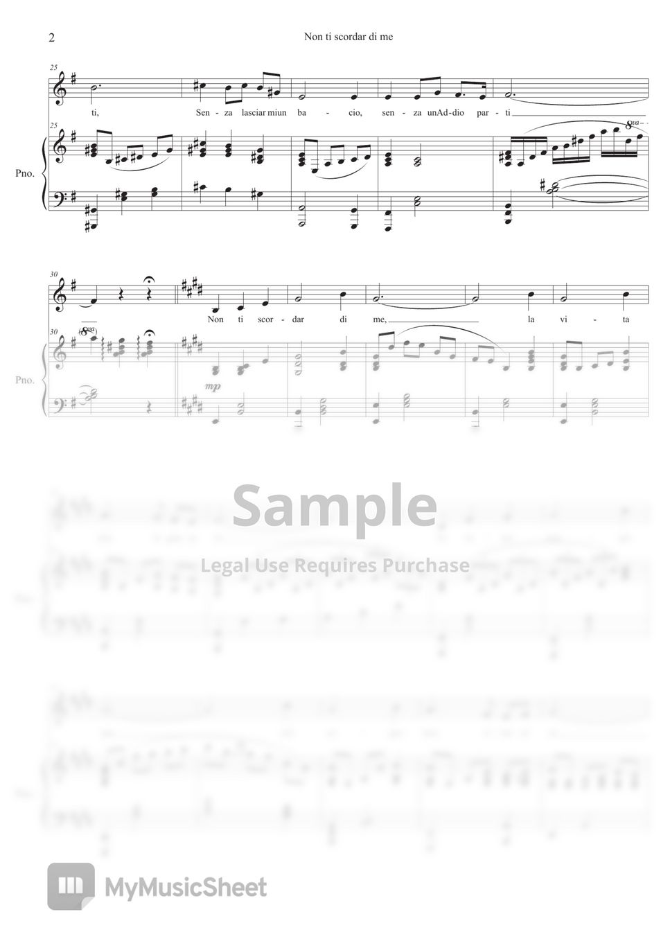 ernesto-de-curtis-non-ti-scordar-di-me-sheets-by-youngmin-choi