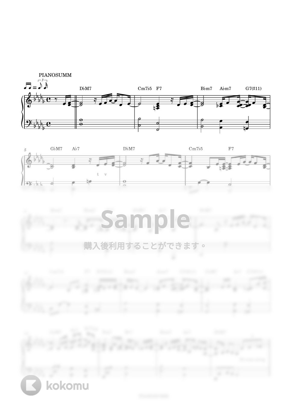 Paul Kim(폴킴) - Rain(비) (Includes Ckey) by PIANOSUMM