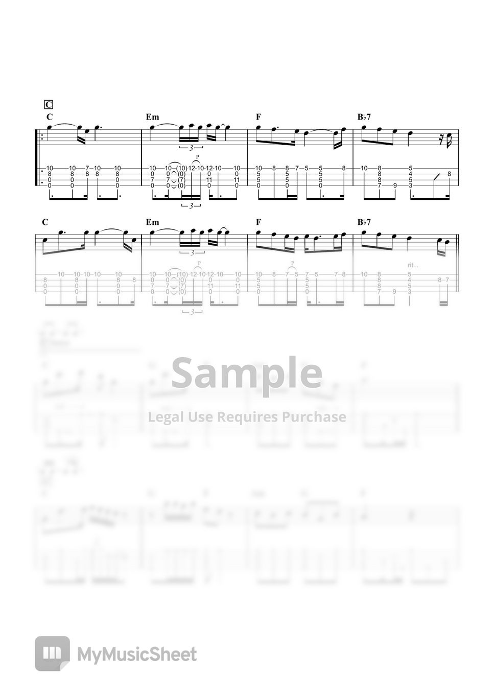 Journey Open Arms Tab + 1staff by Takayuki Aoyagi