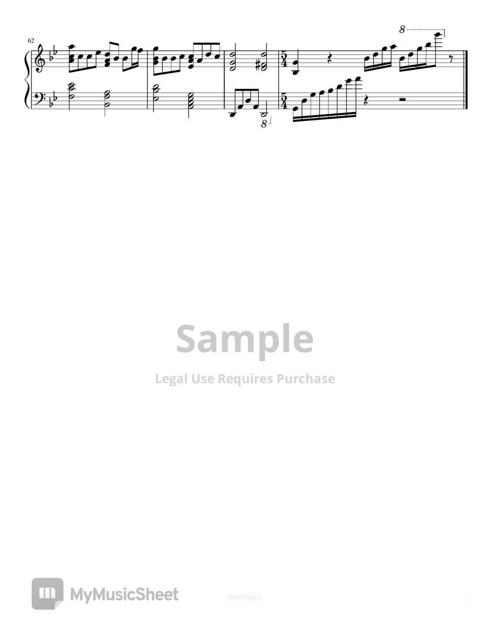 Paul de Senneville - Mariage d'Amour by Scores4piano