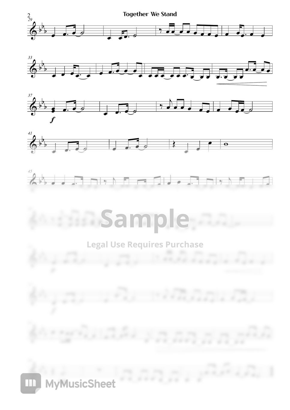 The Boss Baby 2 Together We Stand (Melody) Sheets by Right Now Piano