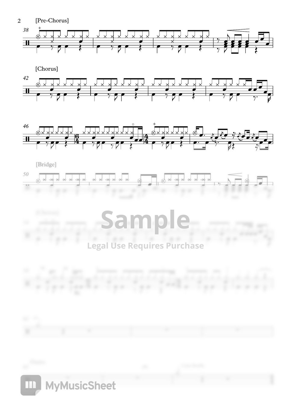 kim-ho-joong-i-love-you-more-than-me-drum-sheet