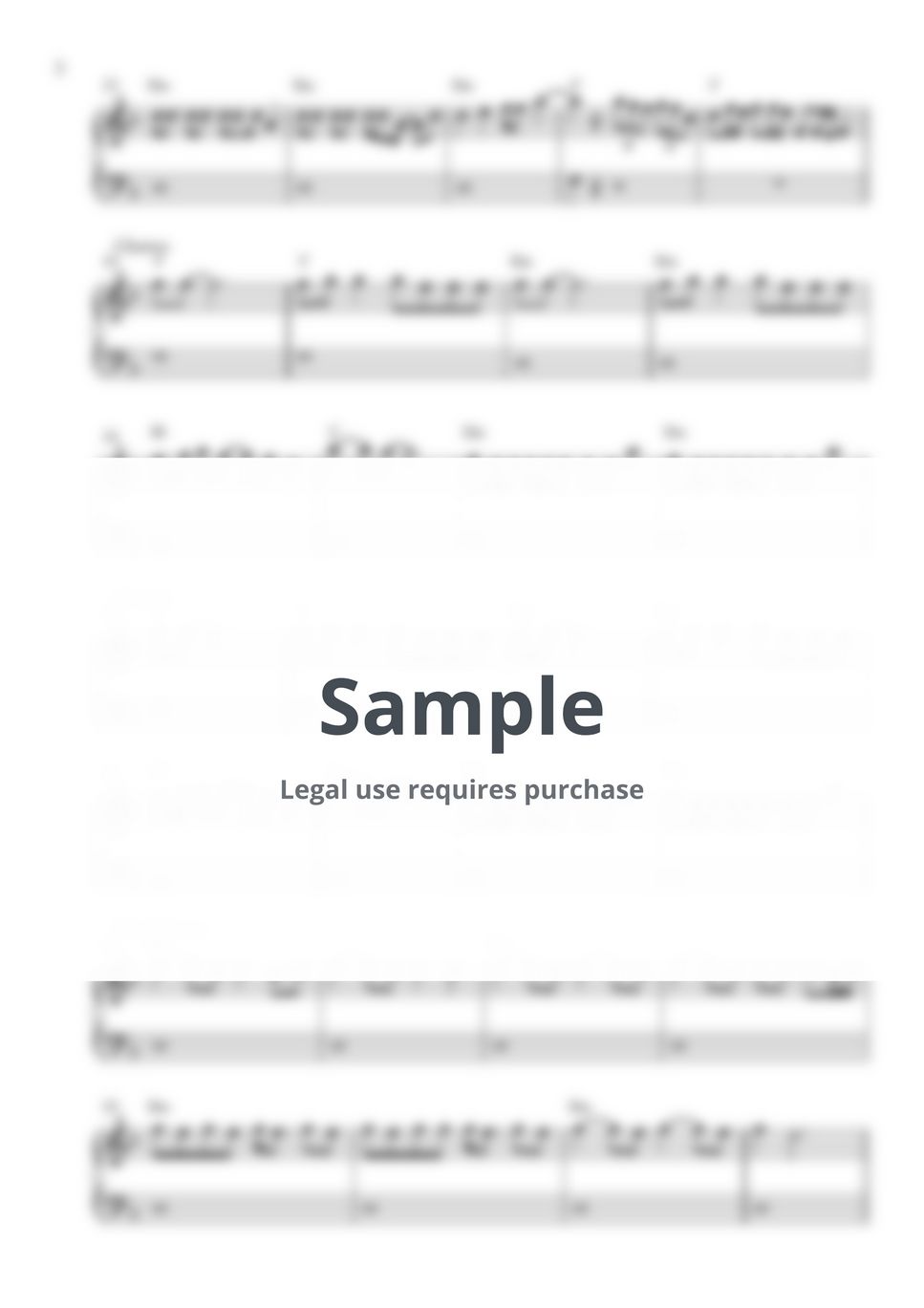 MEOVV HANDS UP (EASY PIANO SHEET) Sheet Music by Pianella Piano