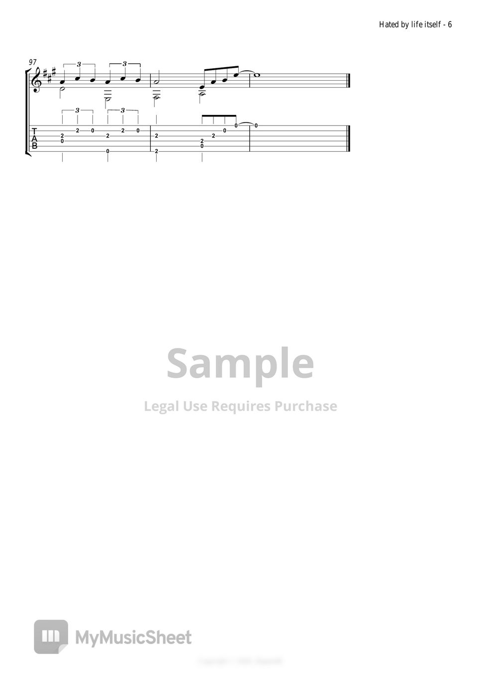 Kanzaki iori - 생명에게 미움받고 있어 / 命に嫌われている by 20yeon00