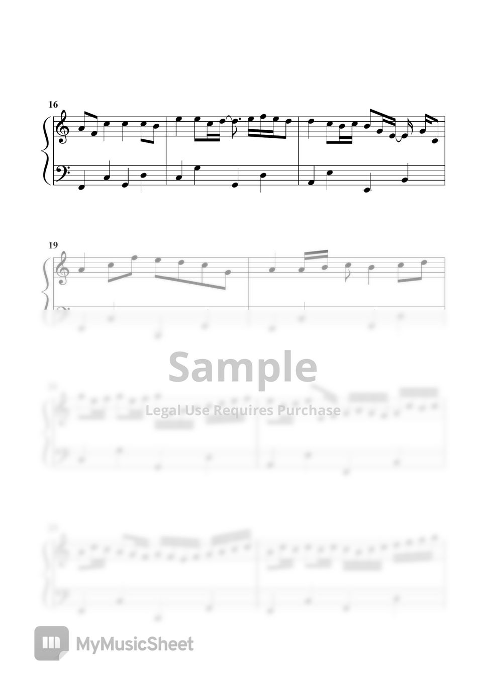 Pachelbel - Canon (Easy) by Unina