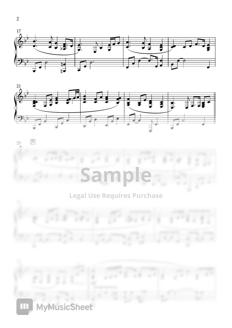 찬송가 50장 - 내게 있는 모든 것을 Partitura By Kyuyeon Park