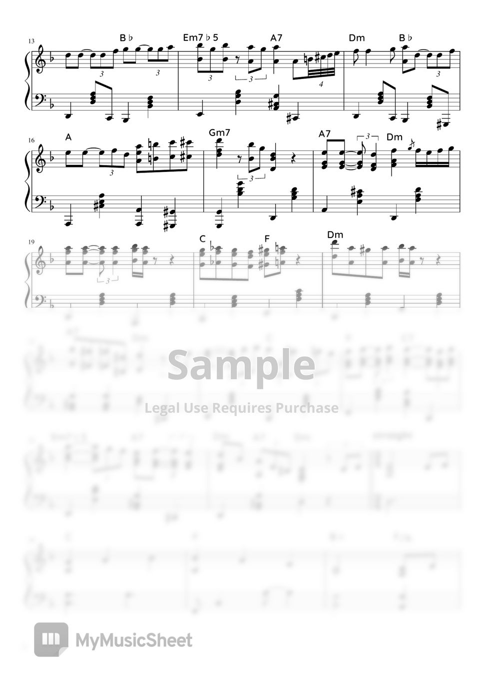 Pirates of the caribbean ost he s a pirate jazz ver sheet music by