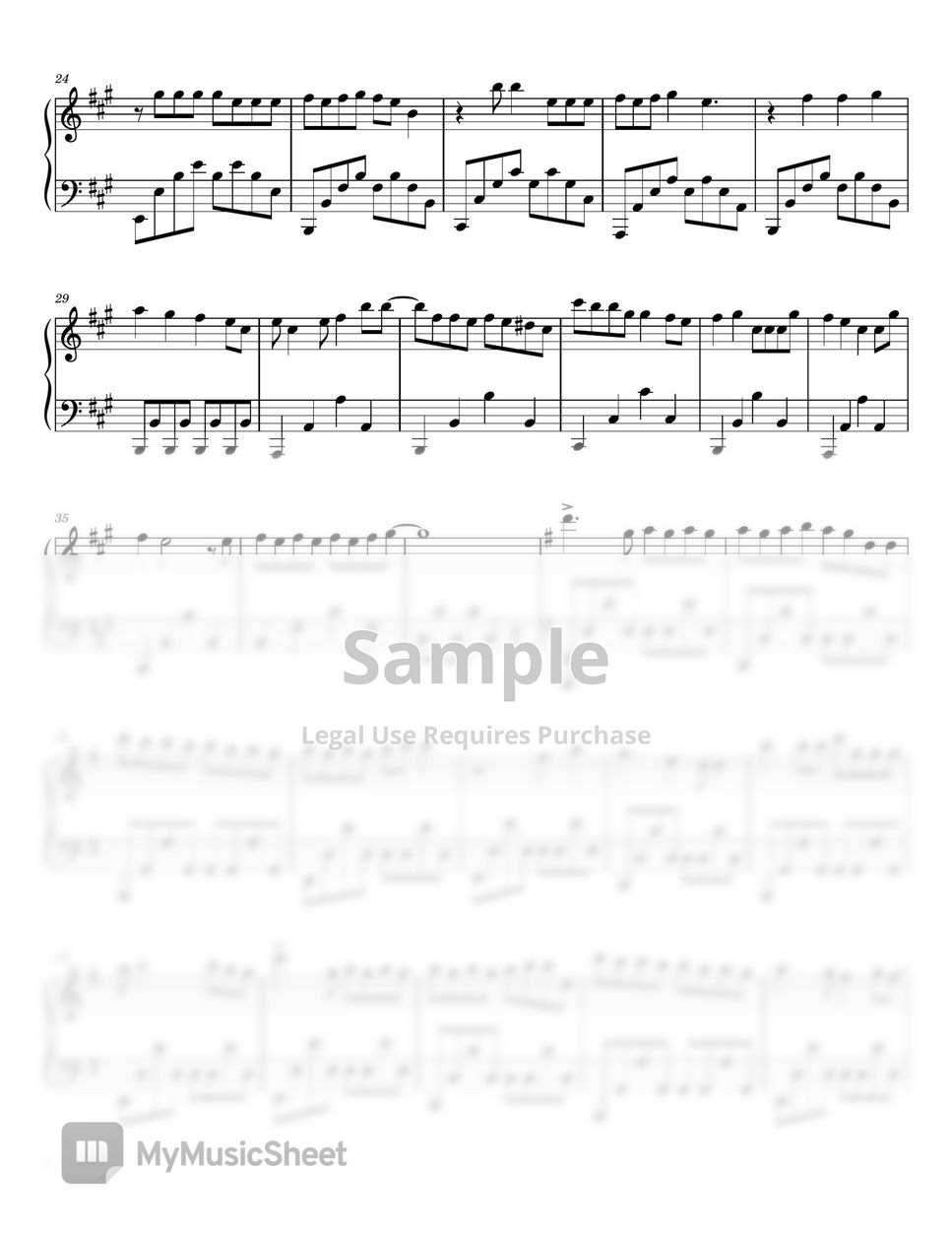 Bleach Change (Bleach OP 12) Sheets by Anime Piano Tuorials